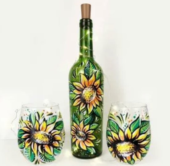 Houston: Glass & Bottle Painting